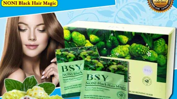 Jual Shampo BSY Noni Black Hair Magic di Lampung Barat