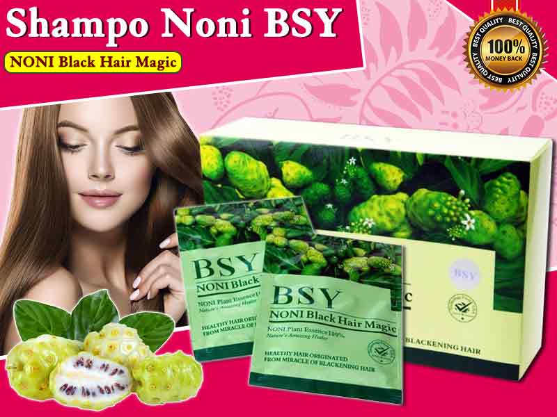 Jual Shampo BSY Noni Black Hair Magic di Bangkalan 