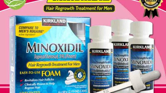 Jual Kirkland Minoxidil Obat Penumbuh Rambut di Kapuas