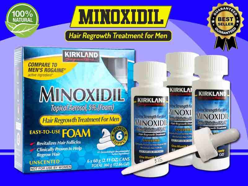Kegunaan Minoxidil Asli Untuk Menumbuhkan Rambut