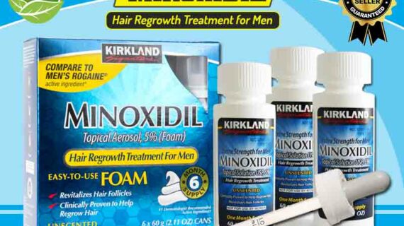 Jual Kirkland Minoxidil Obat Penumbuh Rambut di Solok