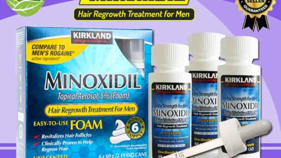 Jual Kirkland Minoxidil Obat Penumbuh Rambut di Sibuhuan