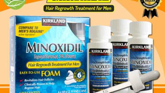 Jual Kirkland Minoxidil Obat Penumbuh Rambut di Padang Lawas