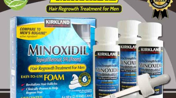 Jual Kirkland Minoxidil Obat Penumbuh Rambut di Kenyam