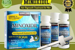 Jual Kirkland Minoxidil Obat Penumbuh Jambang di Kaur