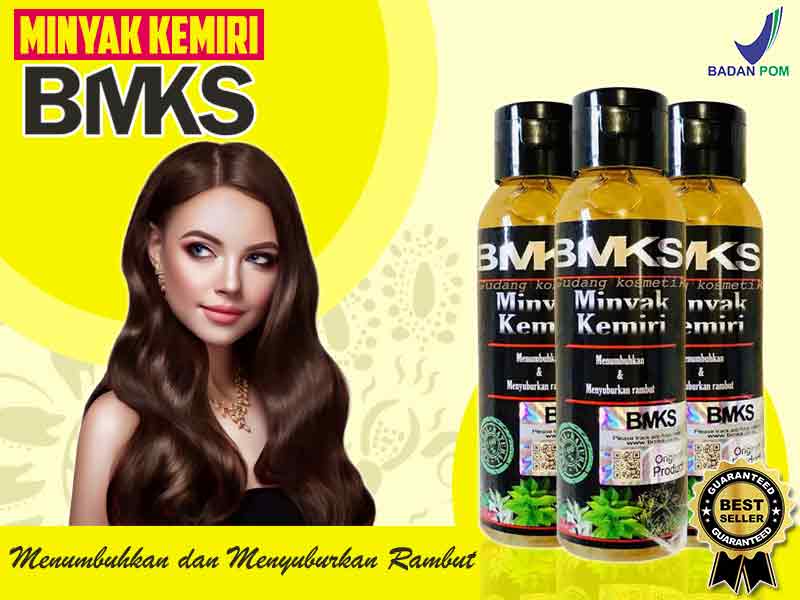 Review Minyak Kemiri BMKS Penumbuh Rambut Alami 